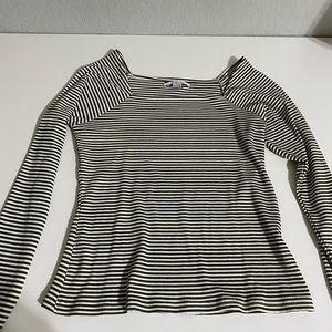 Fitted striped shirt